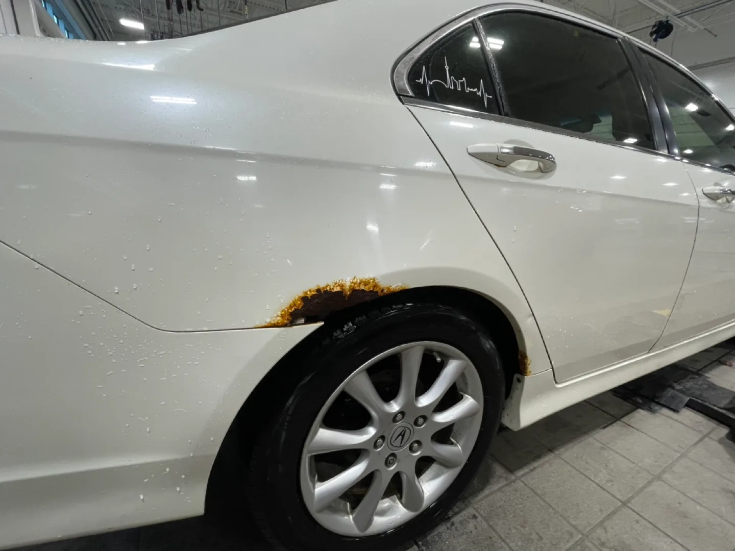 2008 Acura Tsx 6 spd SAFETIED image indicator(6)