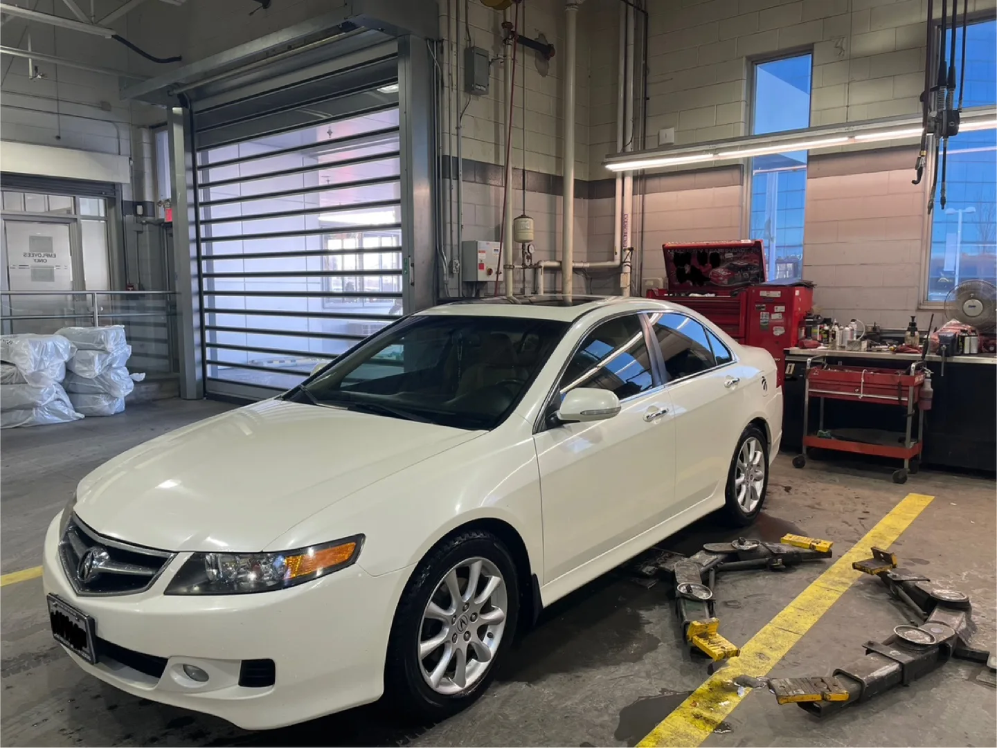 2008 Acura Tsx 6 spd SAFETIED image indicator(2)