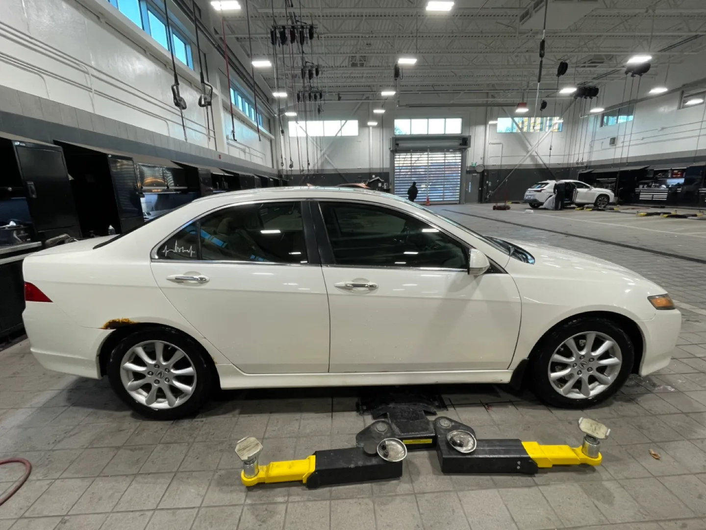 2008 Acura Tsx 6 spd SAFETIED image indicator(4)