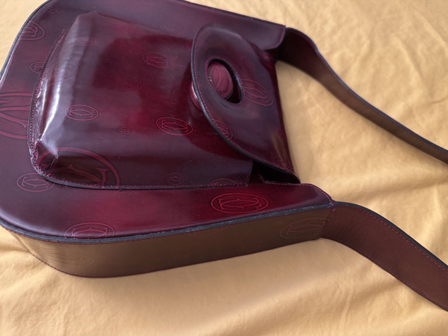 Vintage Cartier Leather Shoulder Bag - photo 2