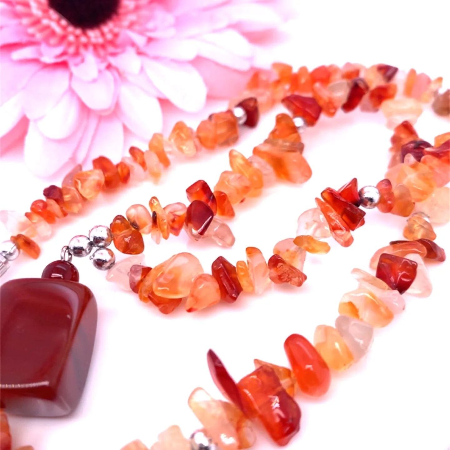 Multi Gemstone Necklace 18” image indicator(4)