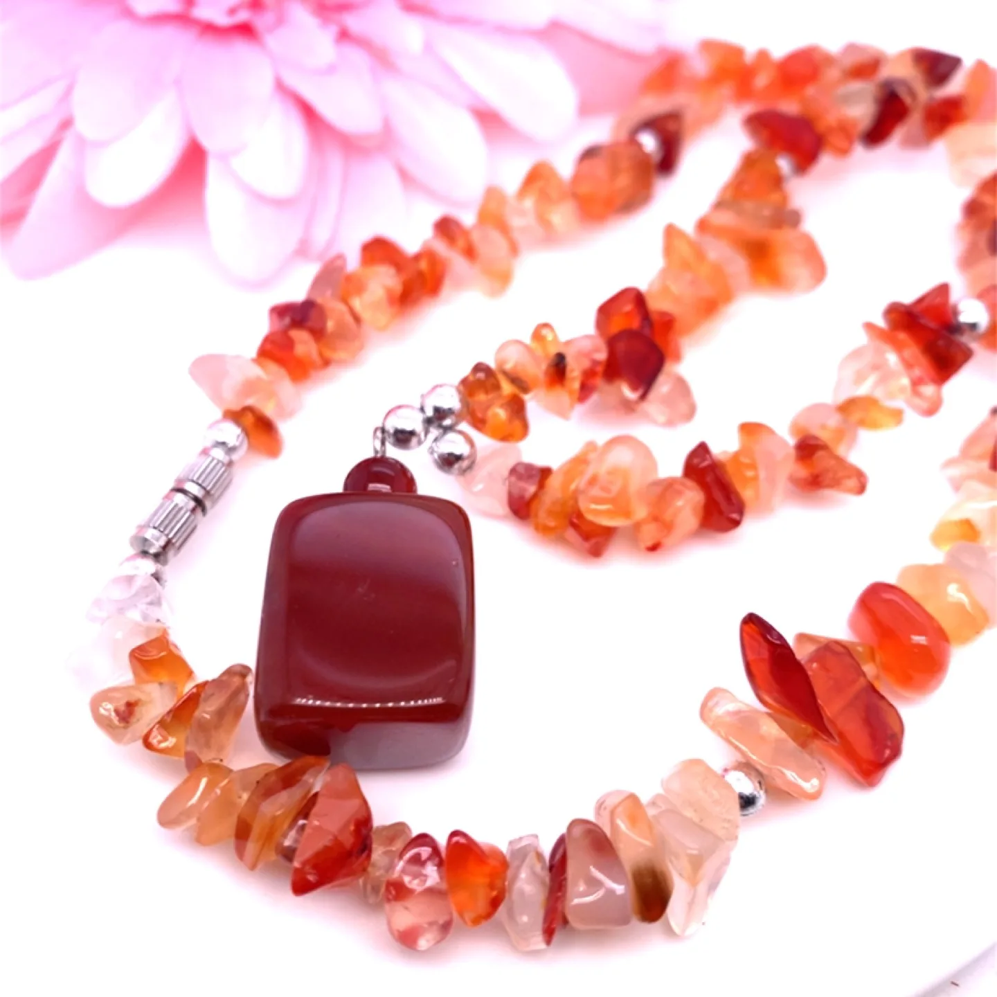 Multi Gemstone Necklace 18” image indicator(3)