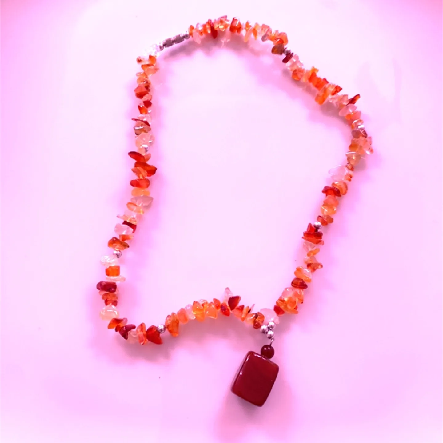 Multi Gemstone Necklace 18” image indicator(5)