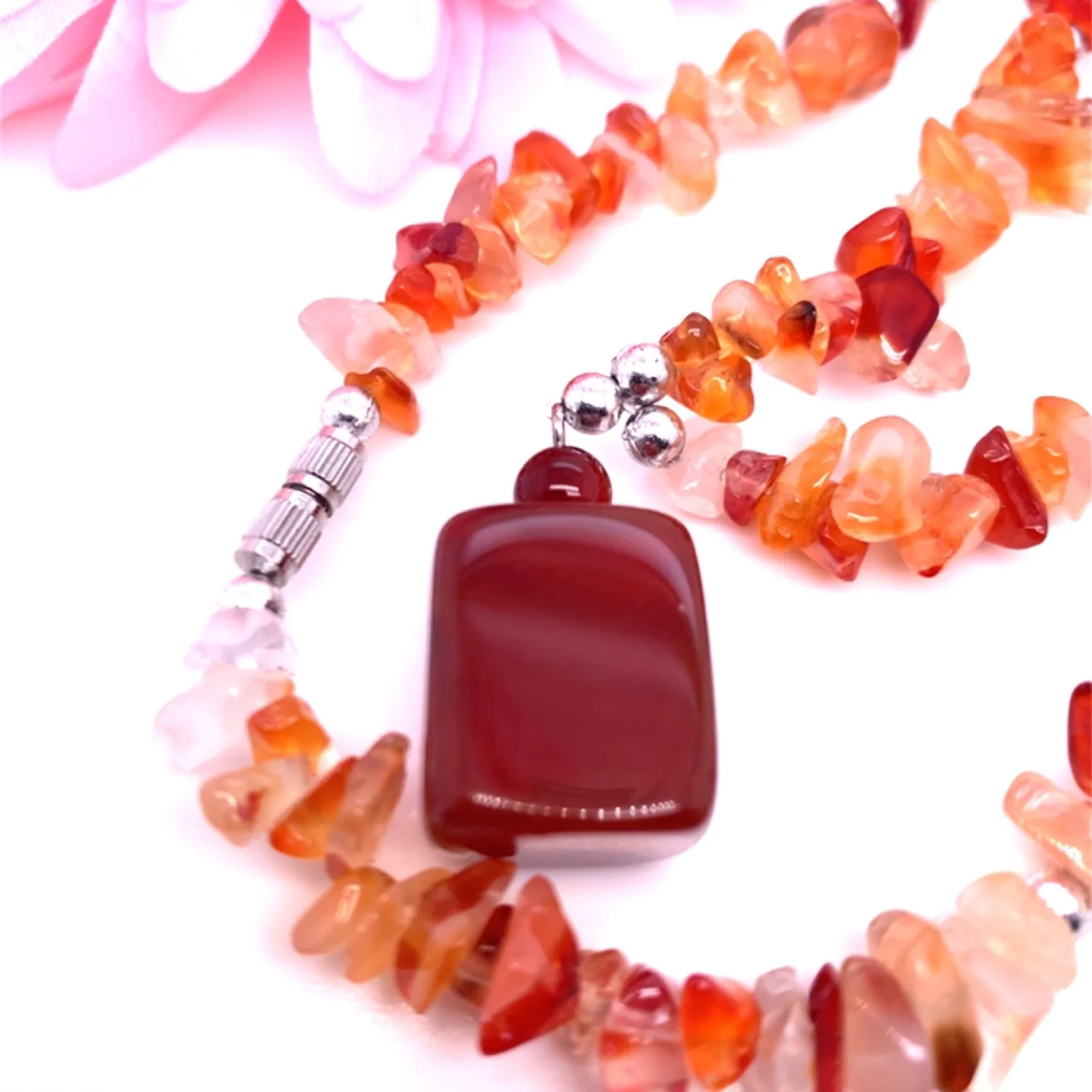 Multi Gemstone Necklace 18” image indicator(2)