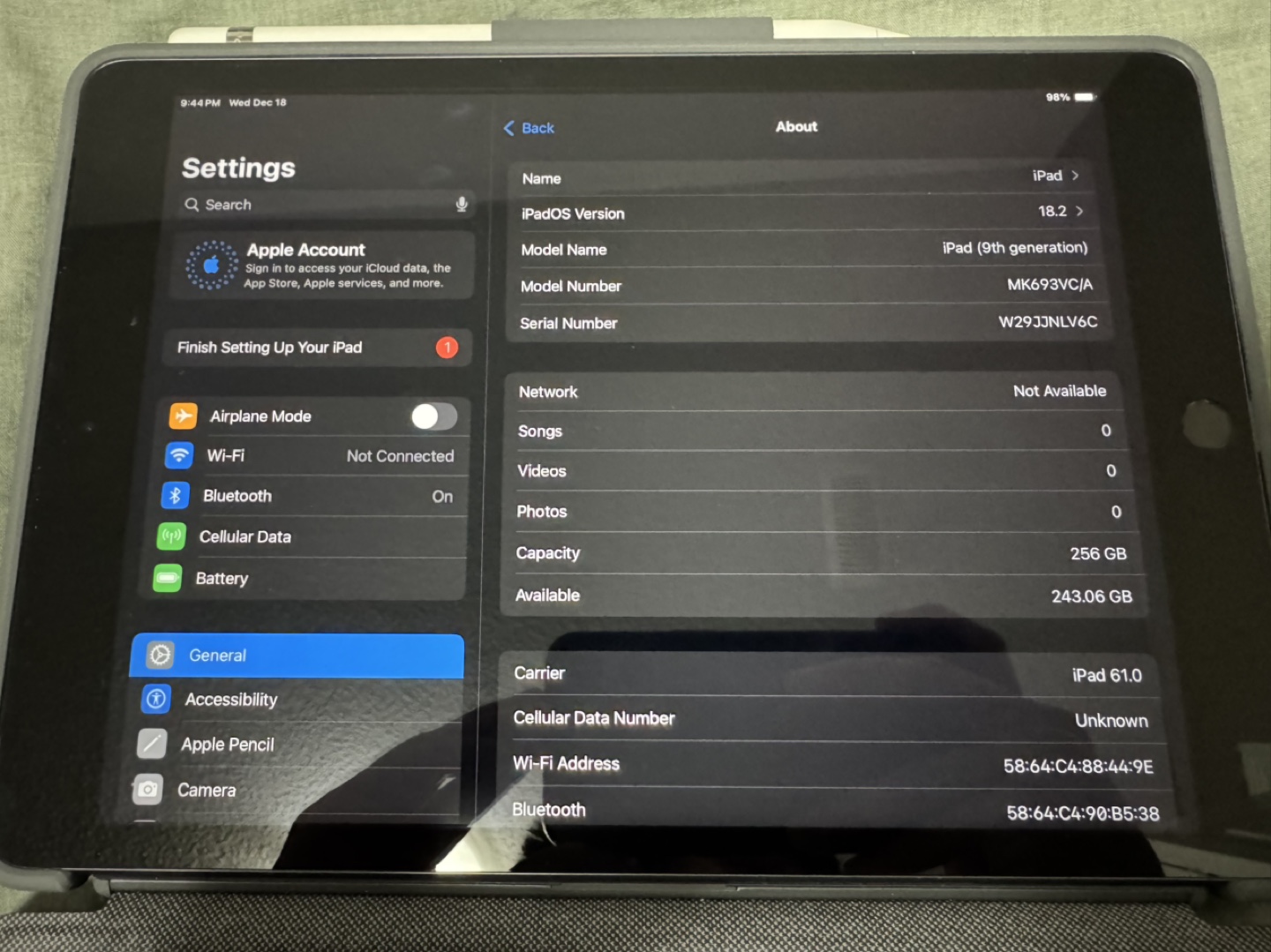 Ipad (9th Generation) Wifi+Cellular - photo 3