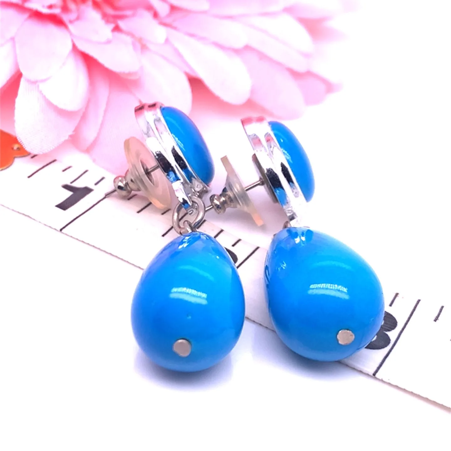 Turquoise Drop Earrings image indicator(5)