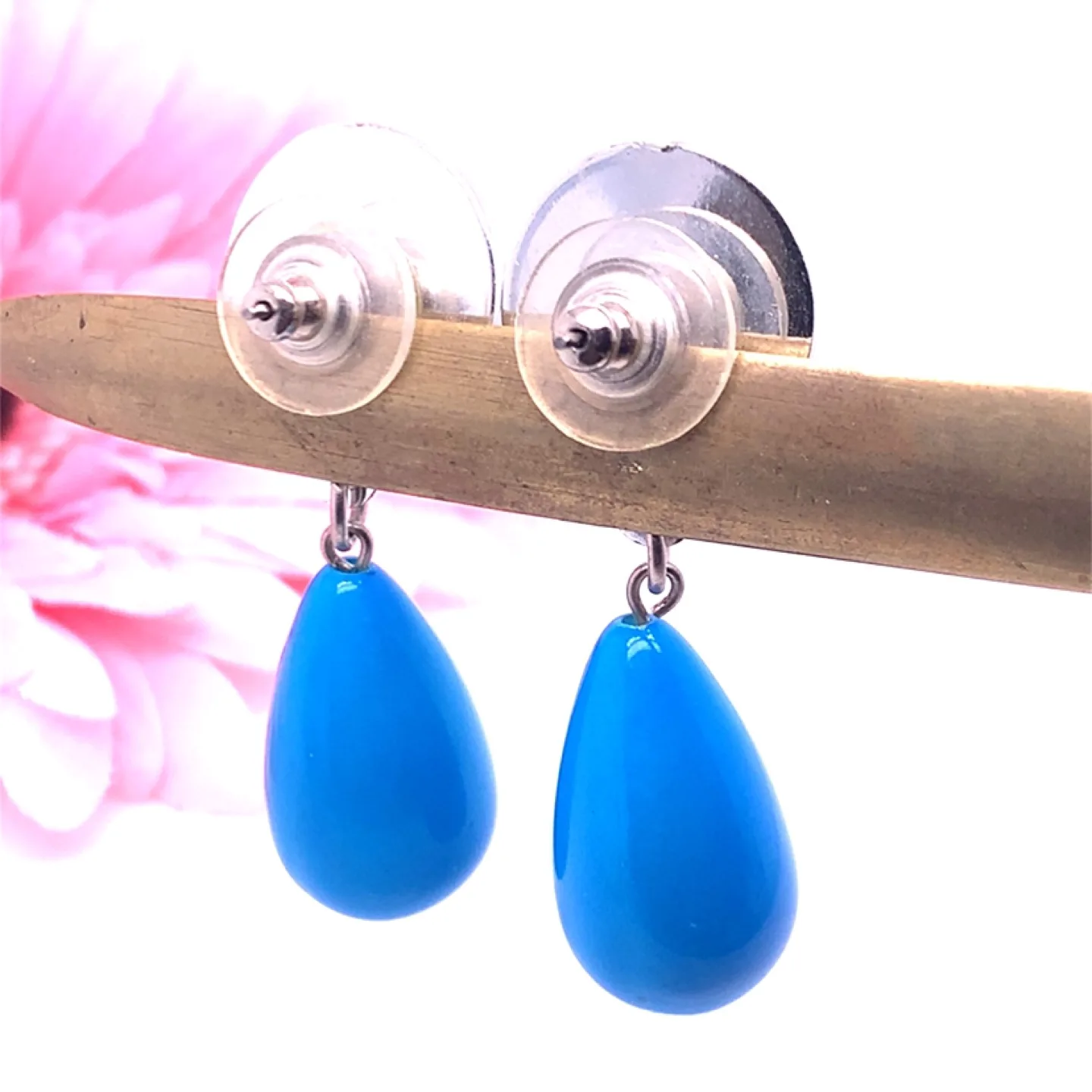 Turquoise Drop Earrings image indicator(2)