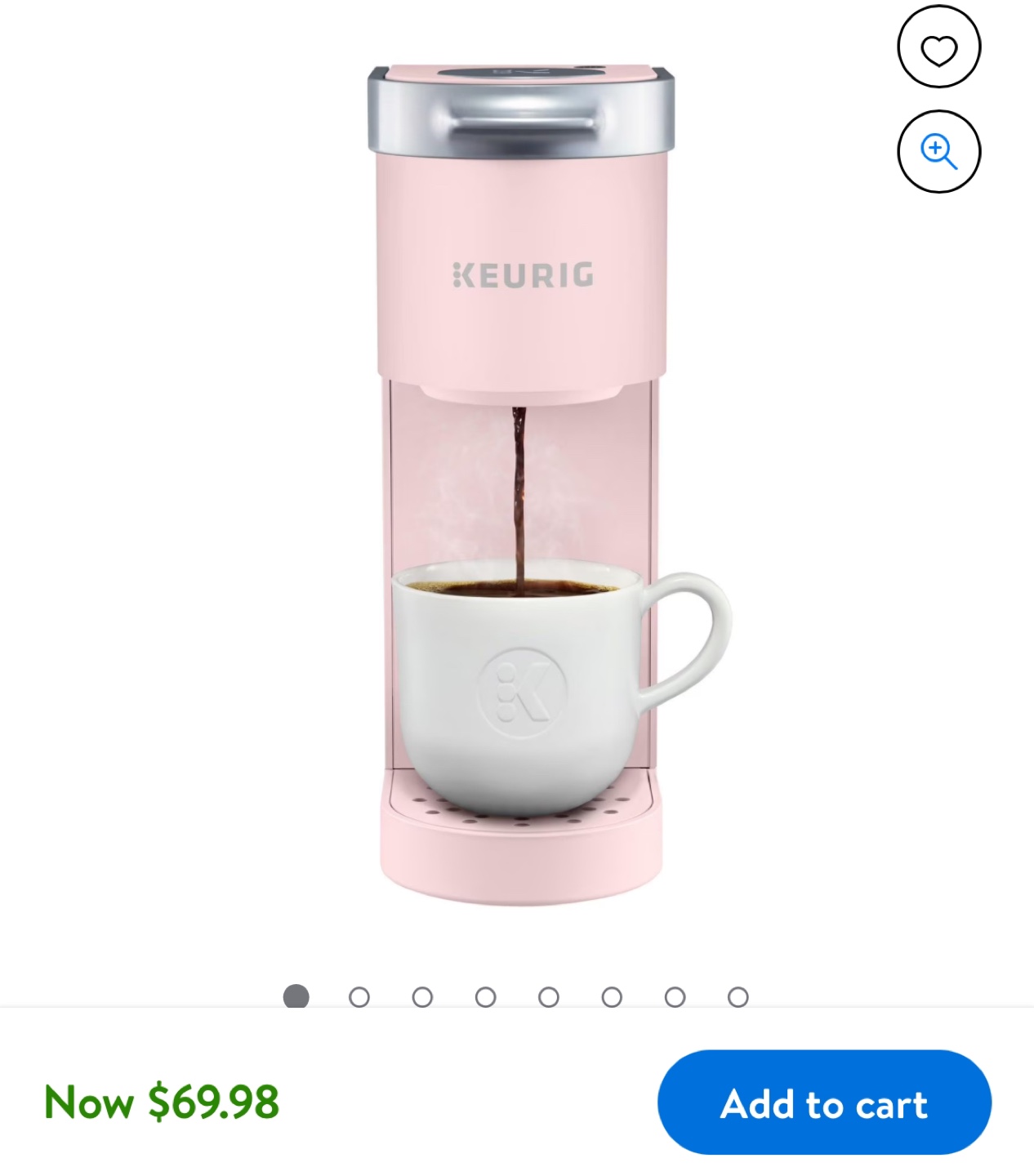 Keurig K-Mini Plus Single Serve Coffee Maker - Pink
