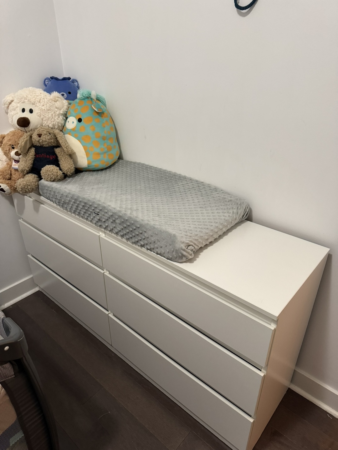 IKEA KULLEN 6-Drawer Dresser, White - photo 2