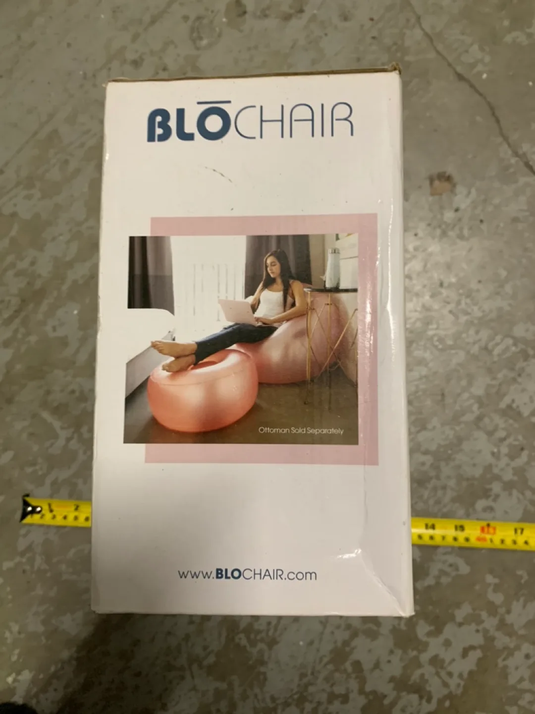 BloChair Inflatable Chair - Metallic Pink image indicator(4)
