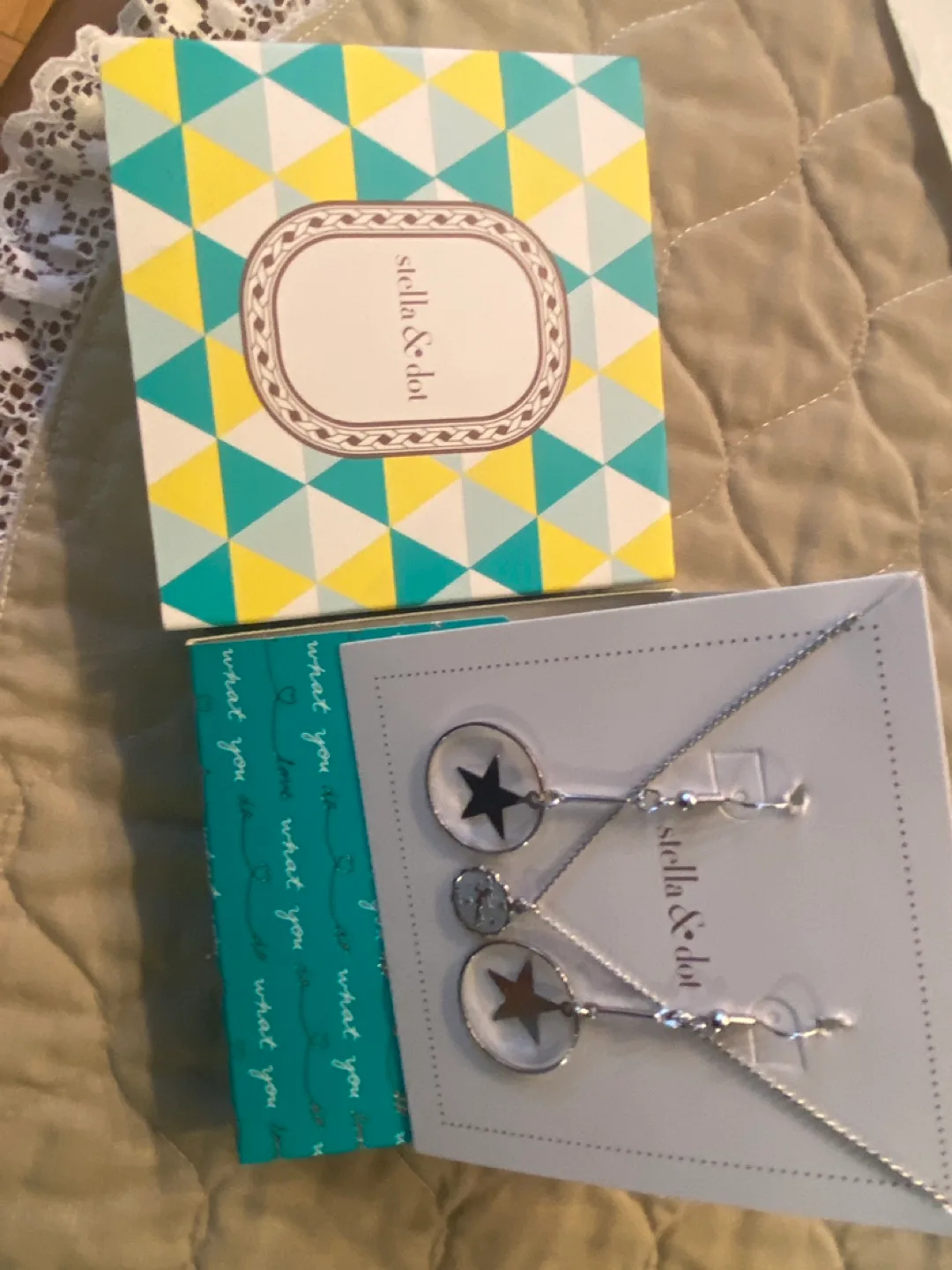 Virgo Necklace and star Earrings Set image indicator(3)