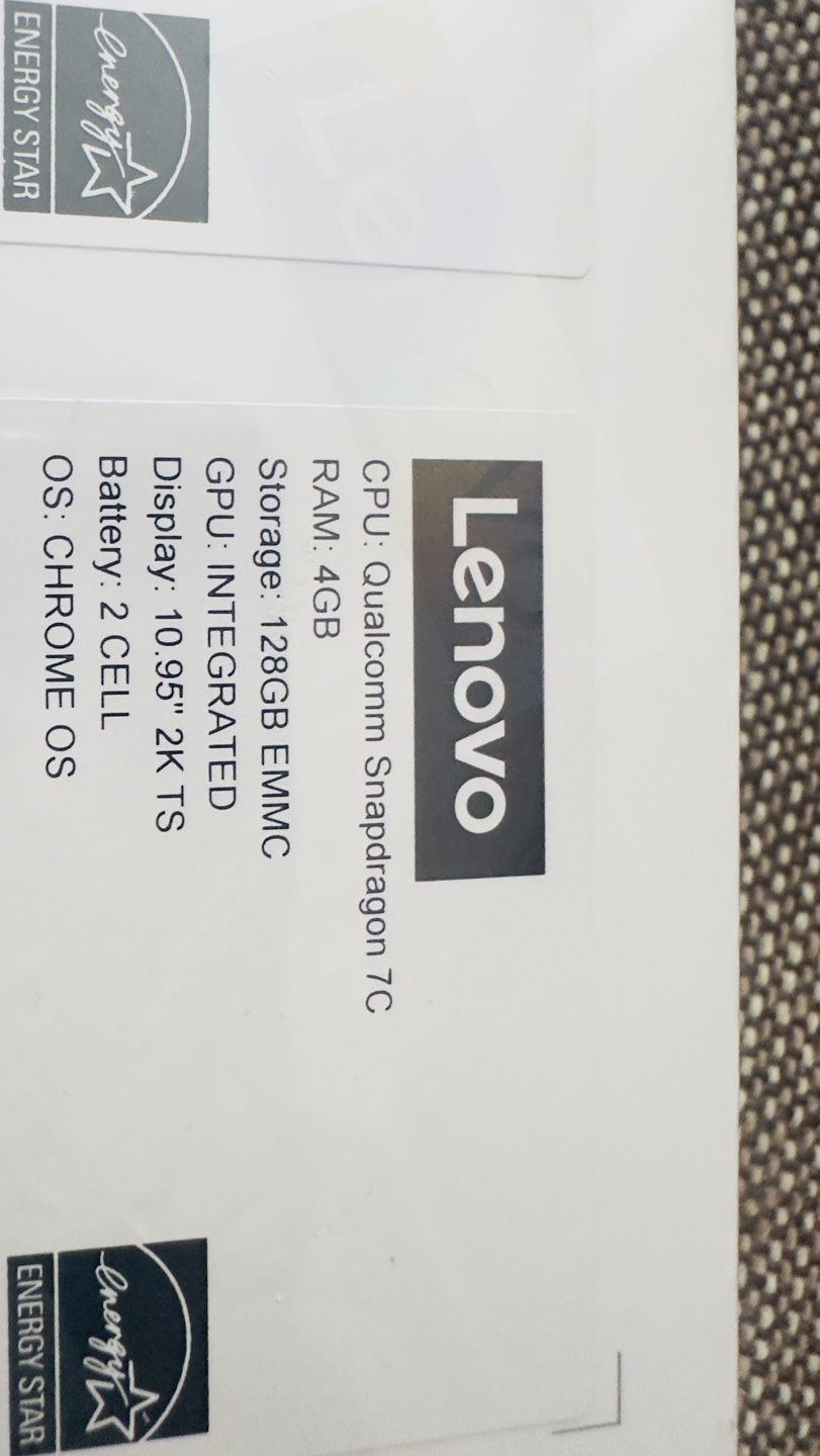Lenovo IdeaPad Duet 3 Chromebook Tablet with Keyboard - photo 3
