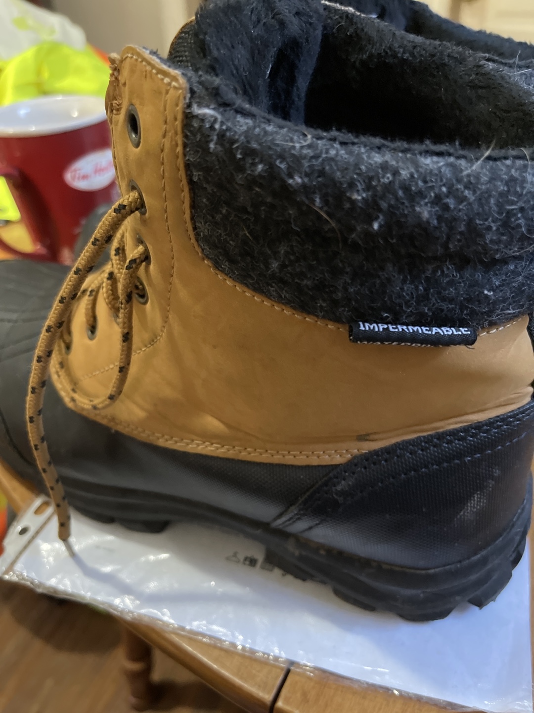 Waterproof Winter Boots has liner