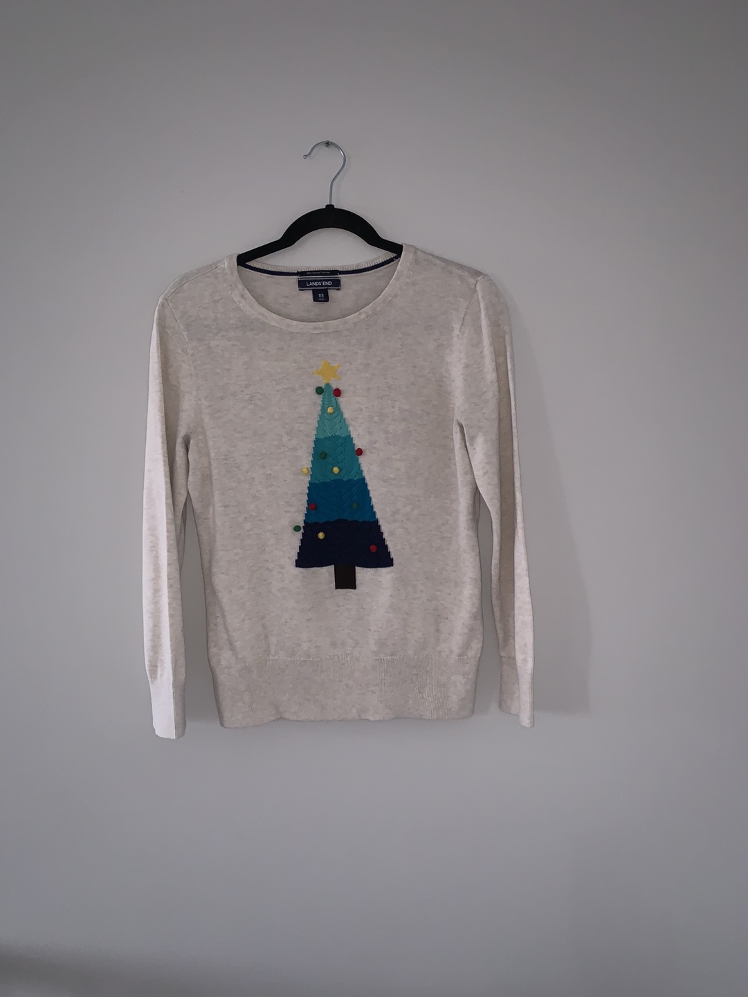 Lands' End Christmas Sweater
