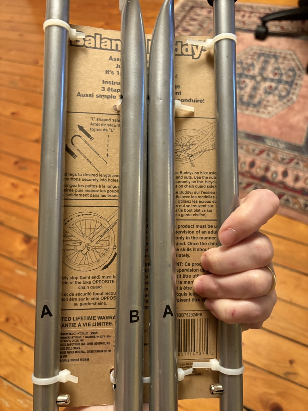 Balance buddy bike trainer handle - photo 3