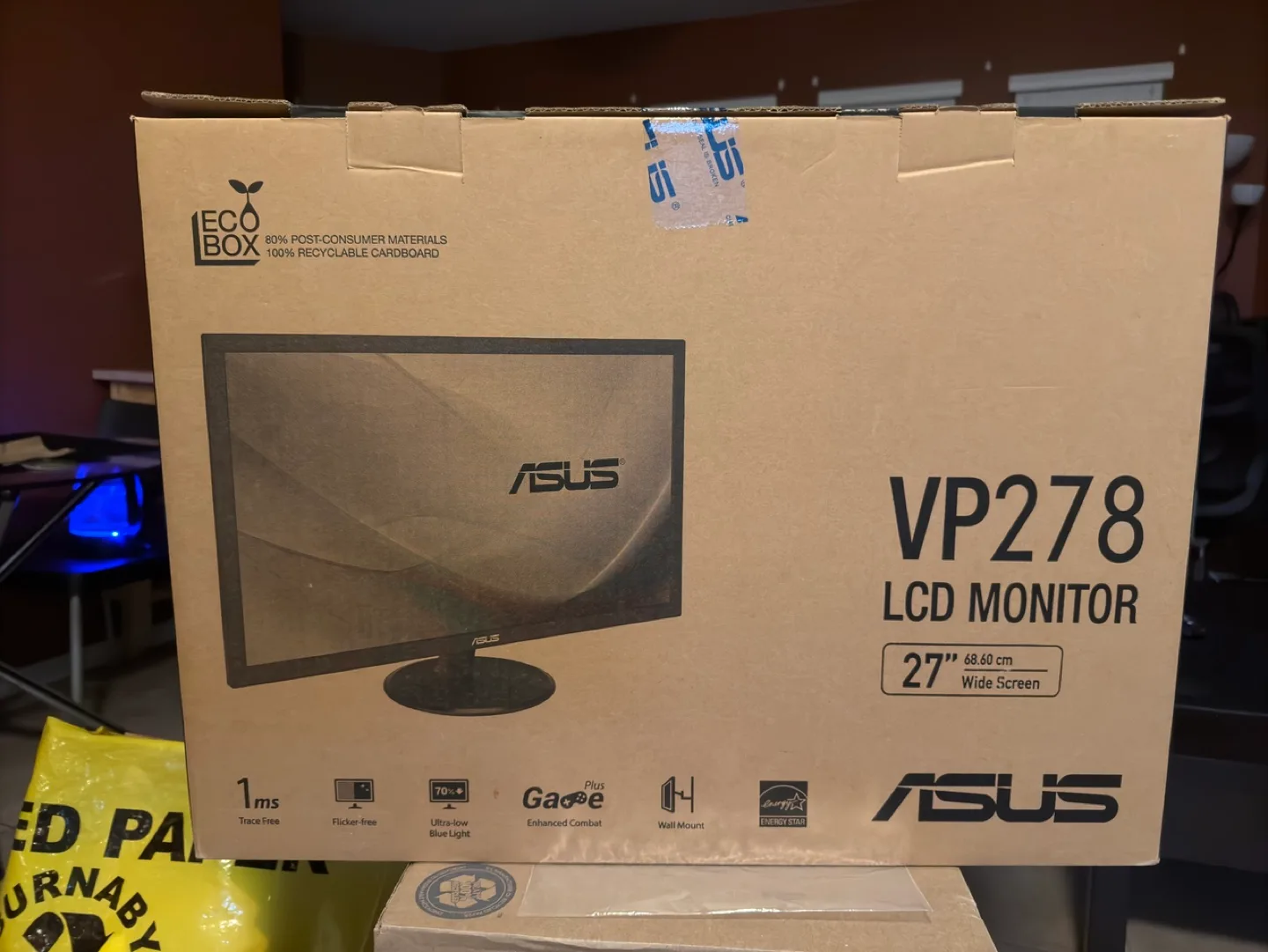 Asus VP278 LCD Gaming Monitor 27" image indicator(2)