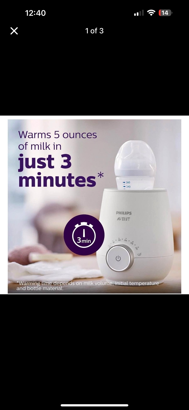 ✨Philips Avent Fast Bottle Warmer✨ - photo 3