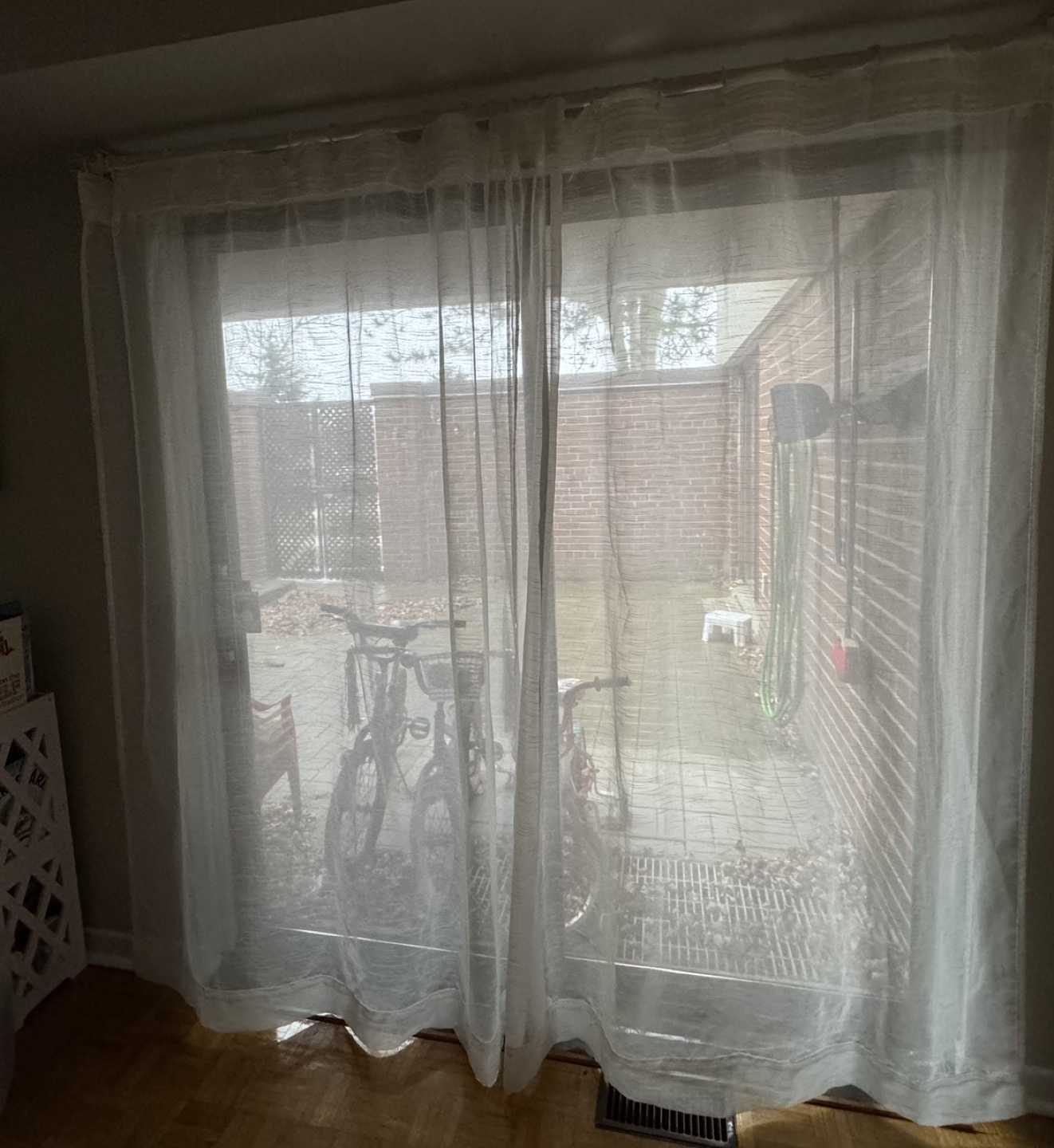 Sheer White Curtains - photo 2