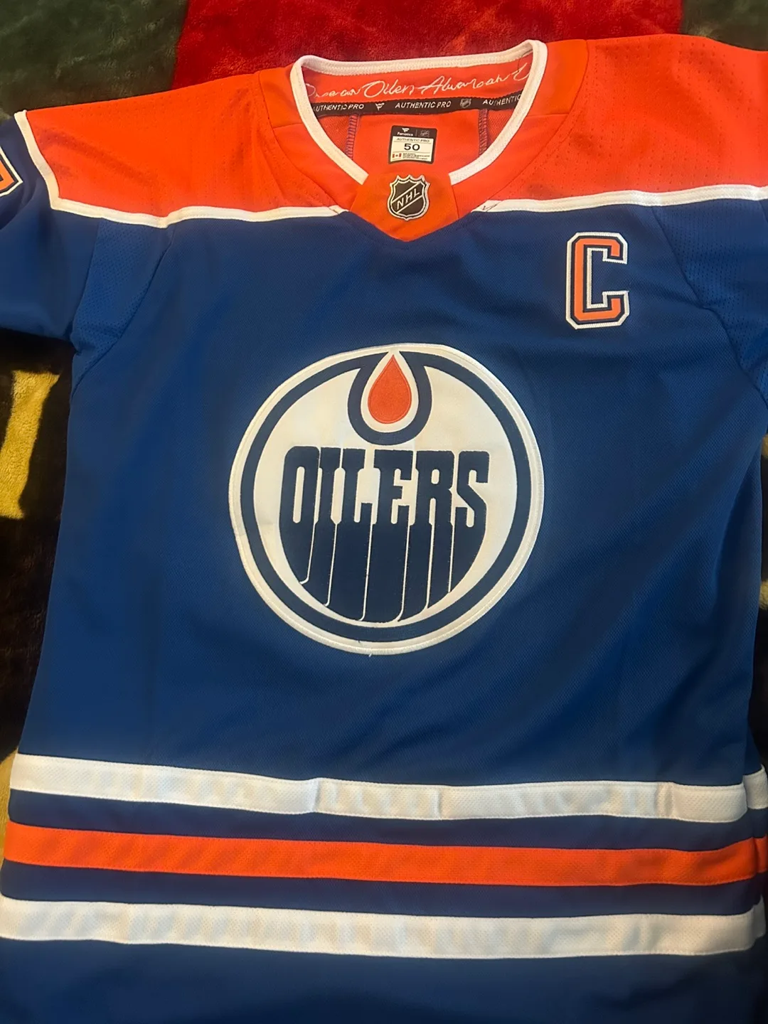 Connor McDavid Oilers Fanatics Jersey thumbnail