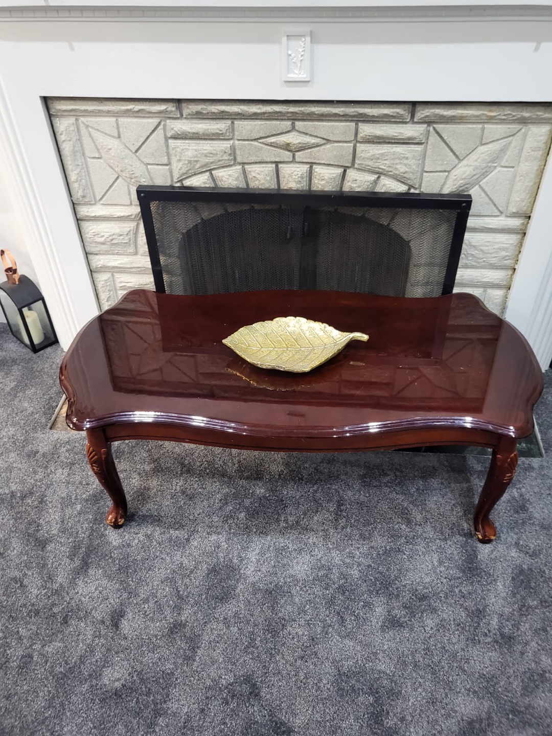 Coffee table with 2 side tables