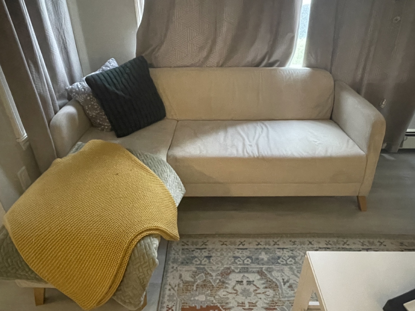Beige Sectional Sofa