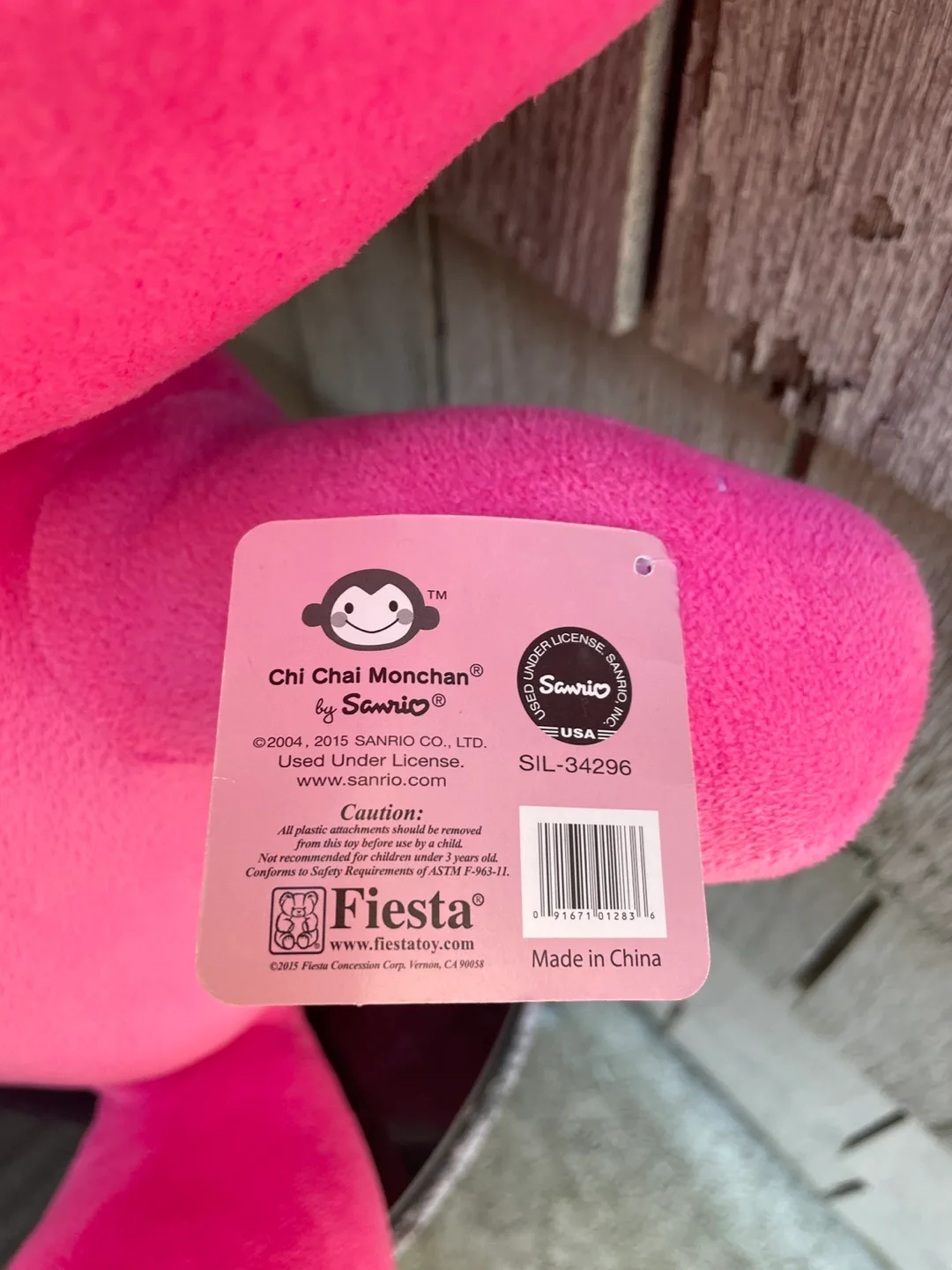 Chii Chai Monchhichi Plush large 28” Sanrio new image indicator(3)