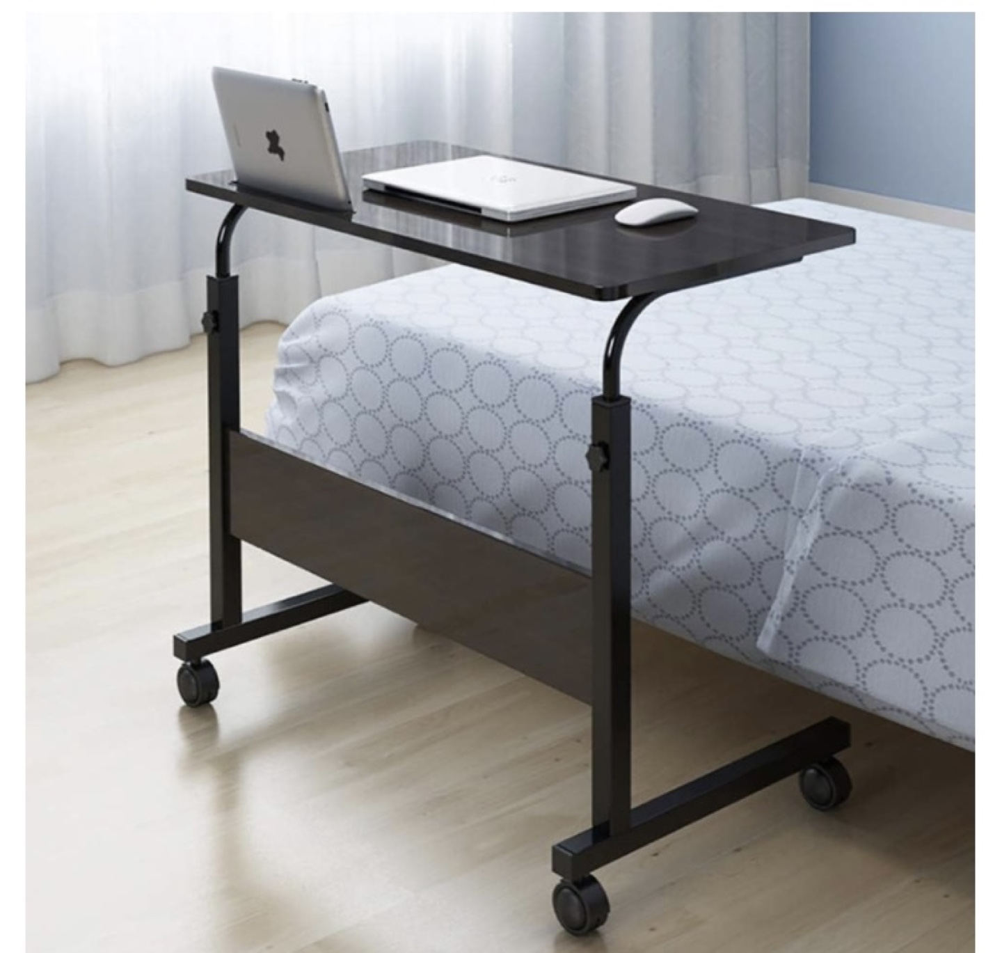 Adjustable Rolling Laptop Desk | 2 pcs available - photo 4