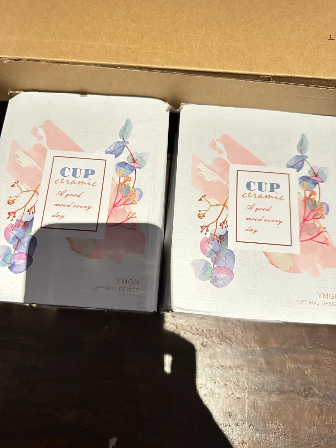 Brand new Set of 2 Santa Mugs with Glitter Dome image indicator(5)