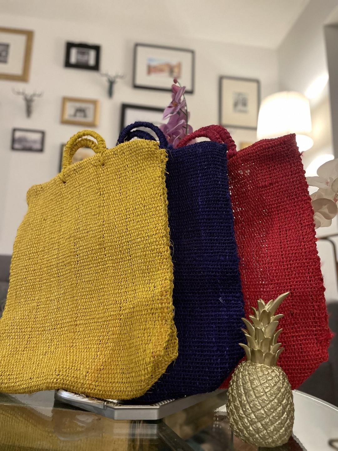 Handmade bags, made in southern Mexico