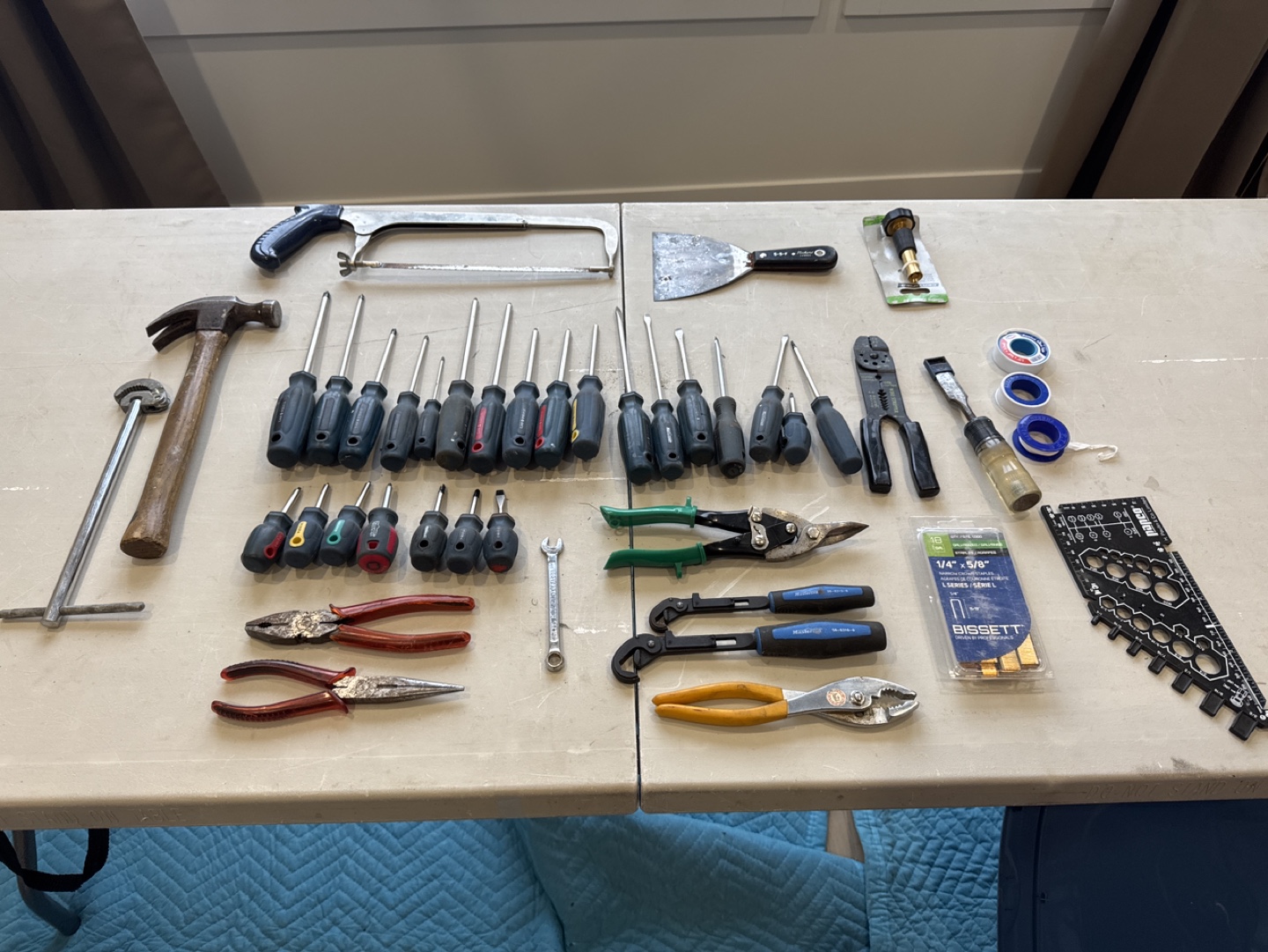 Tools assorted
