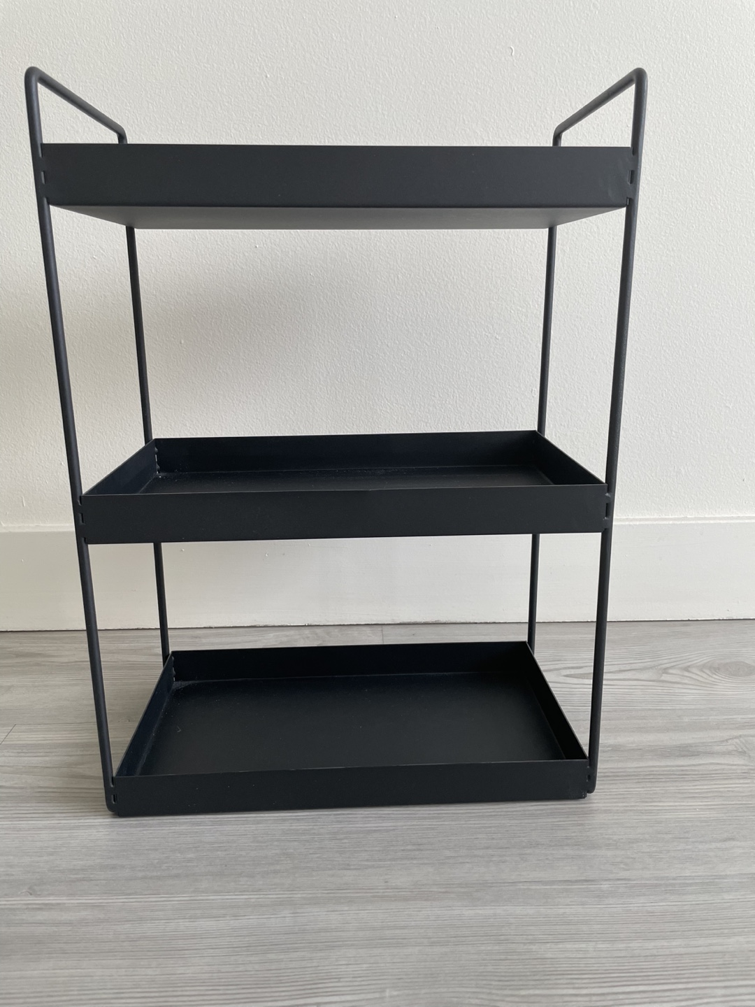 Black Metal 3-Tier organizer