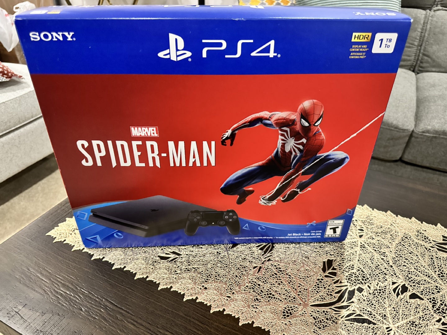 PS4 1TB Console - Spider-Man Bundle
