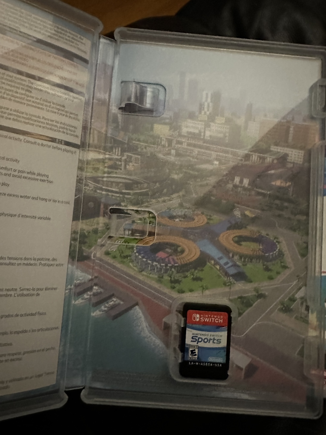 Nintendo Switch Sports Game includes leg strap - photo 4