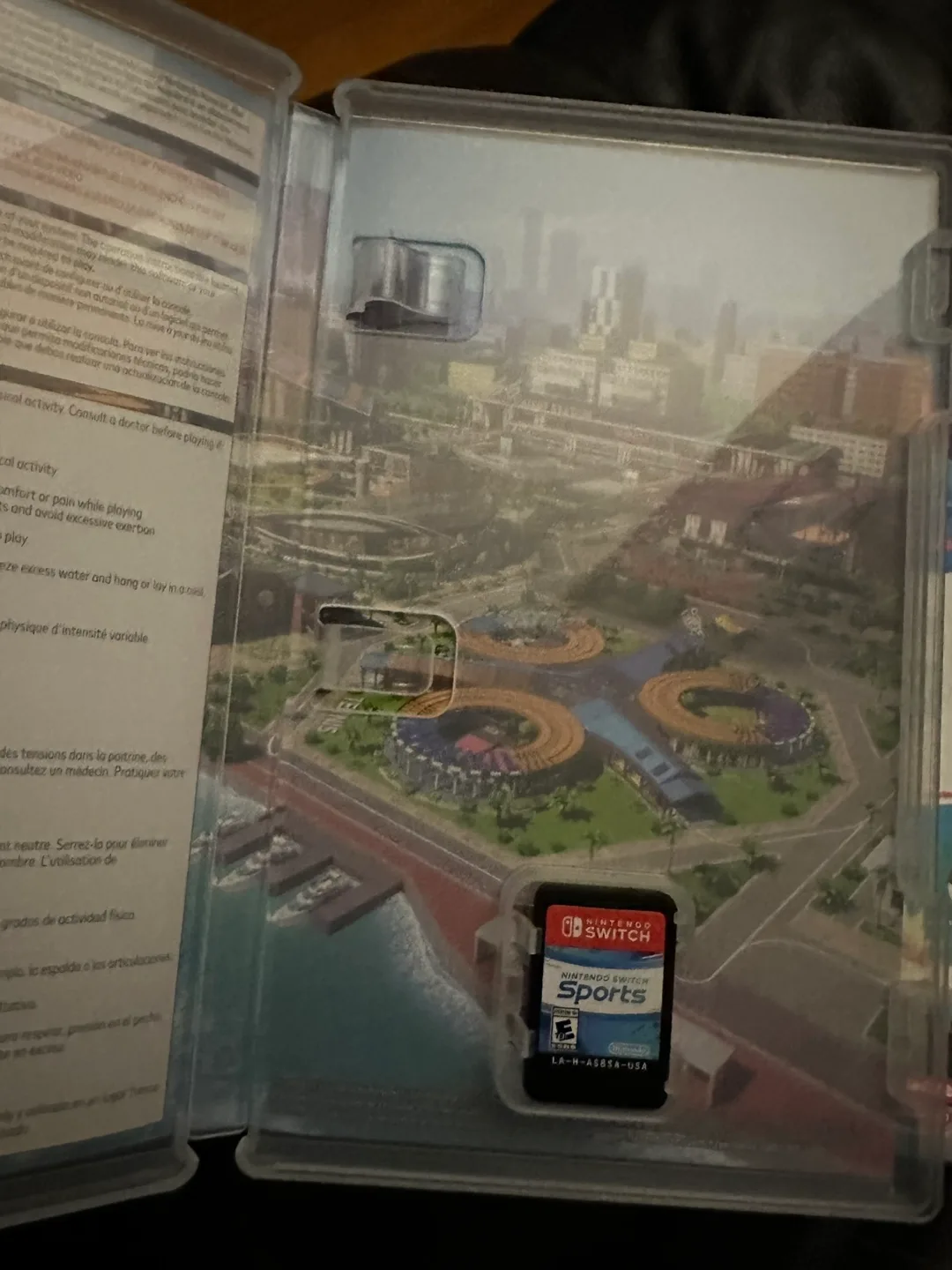 Nintendo Switch Sports Game includes leg strap image indicator(4)