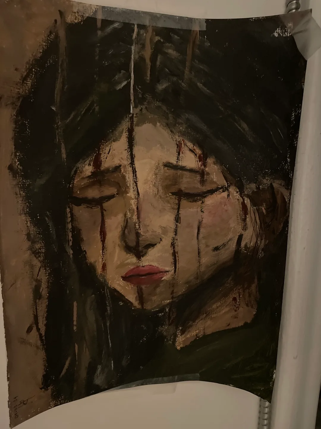 Original Painting of Woman's Face image indicator(3)