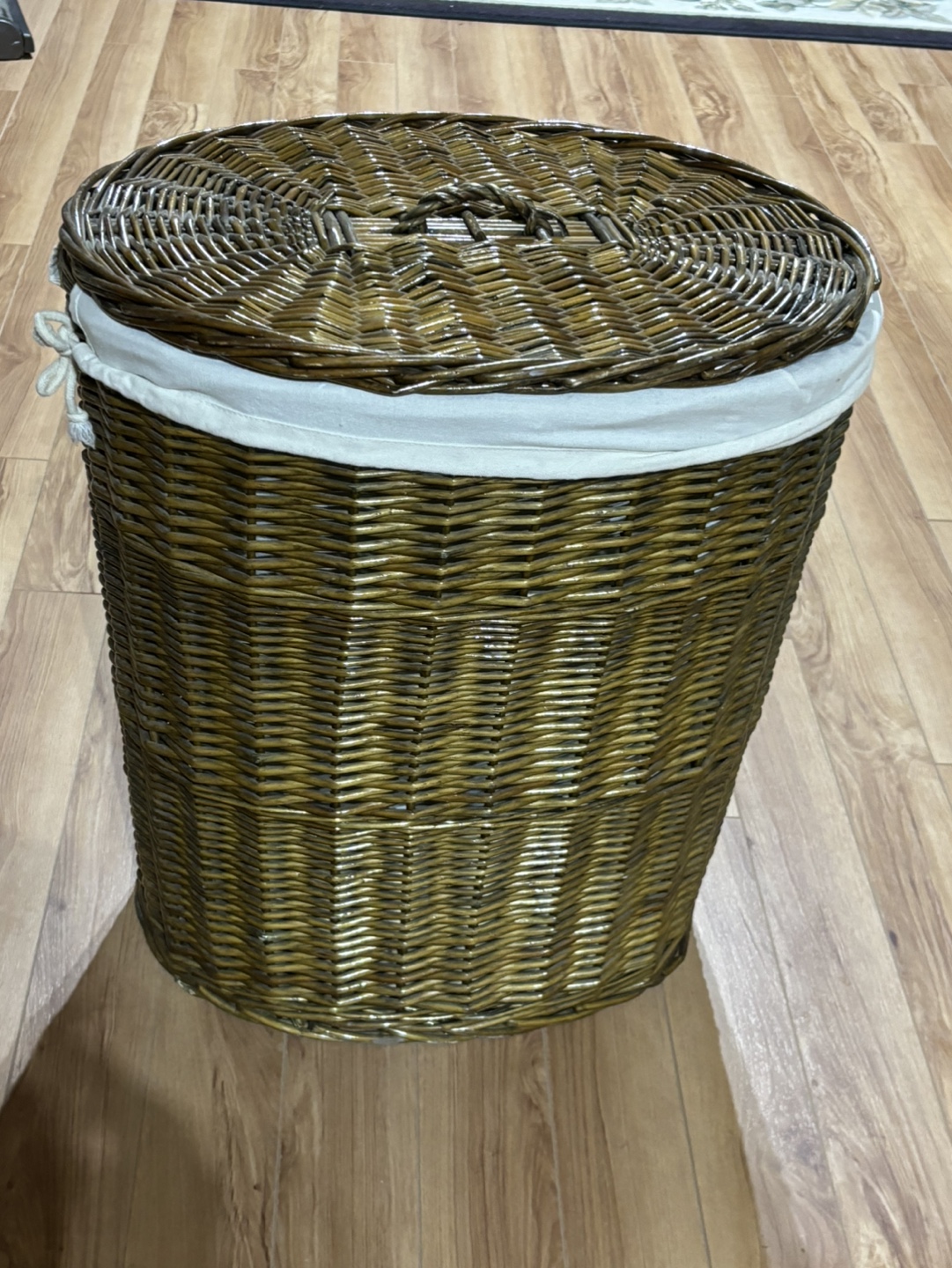 Wicker Laundry Basket