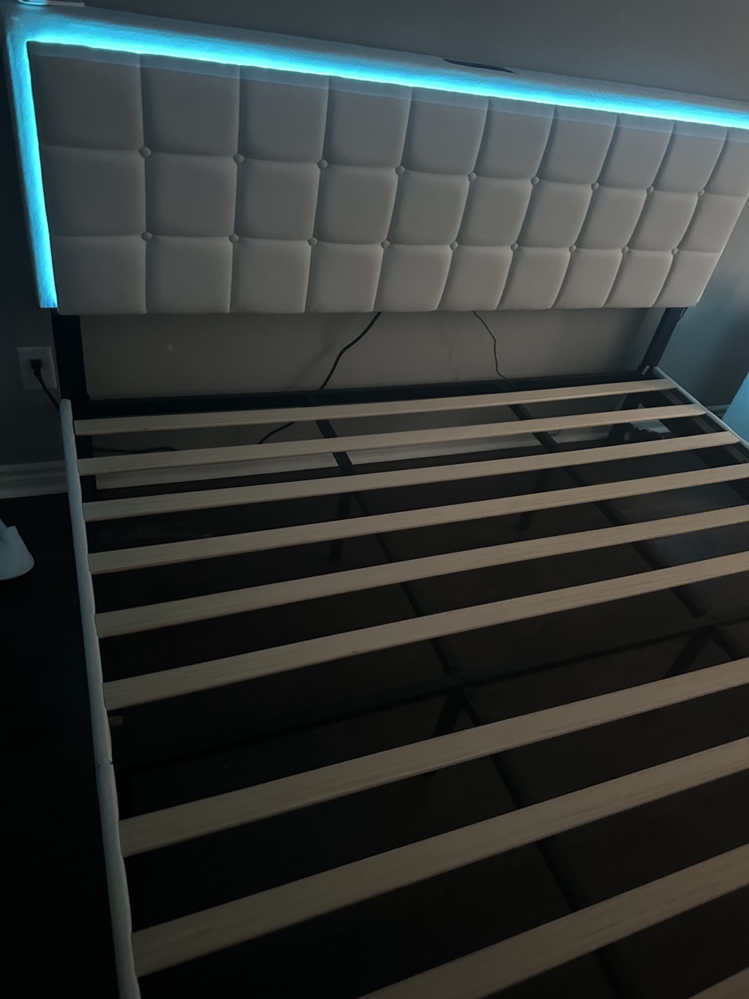 King Bed with LED lights