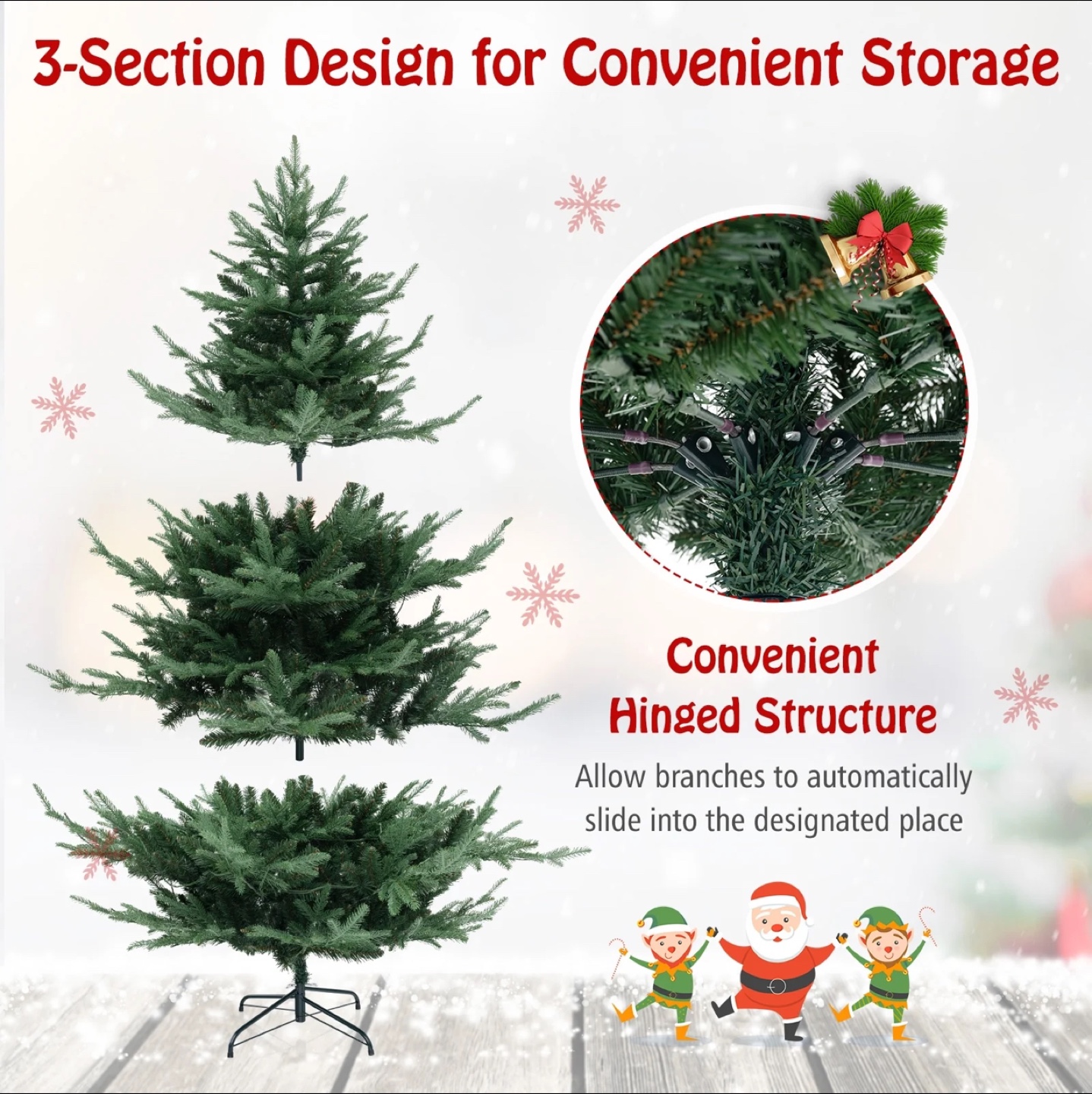 Pre-lit Artificial Christmas Tree - photo 4