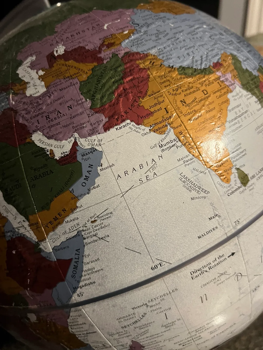 Vintage World Globe image indicator(2)