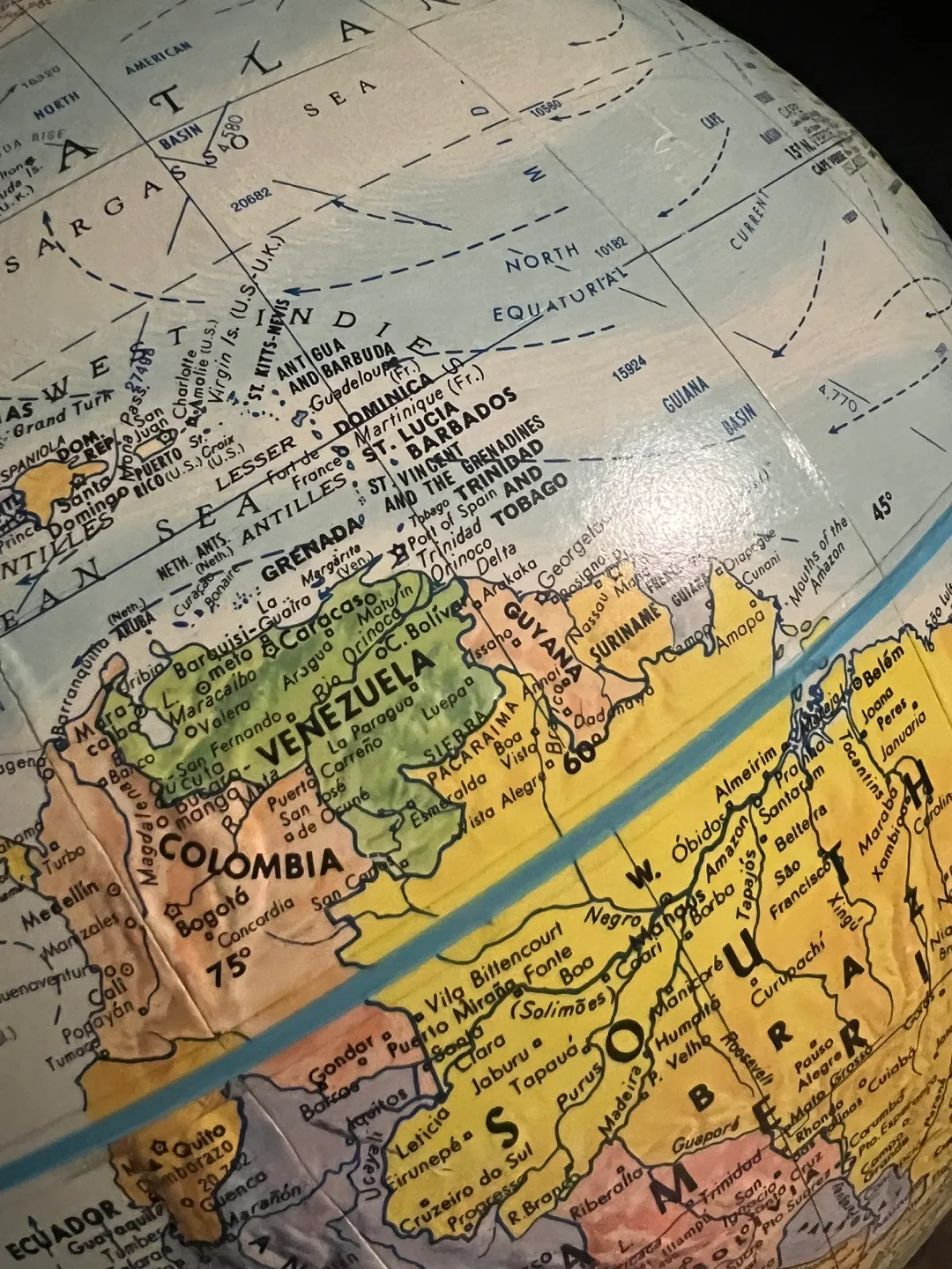 Vintage World Globe image indicator(3)