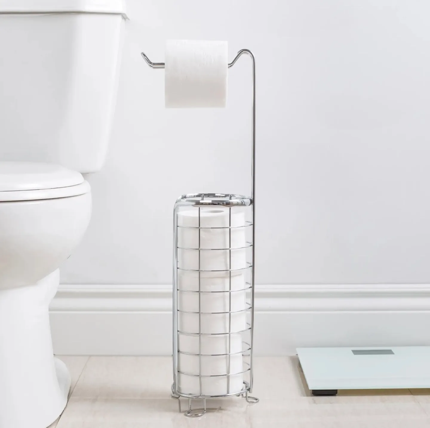 KSP Caddy Toilet Paper Holder (Chromewire) image indicator(3)