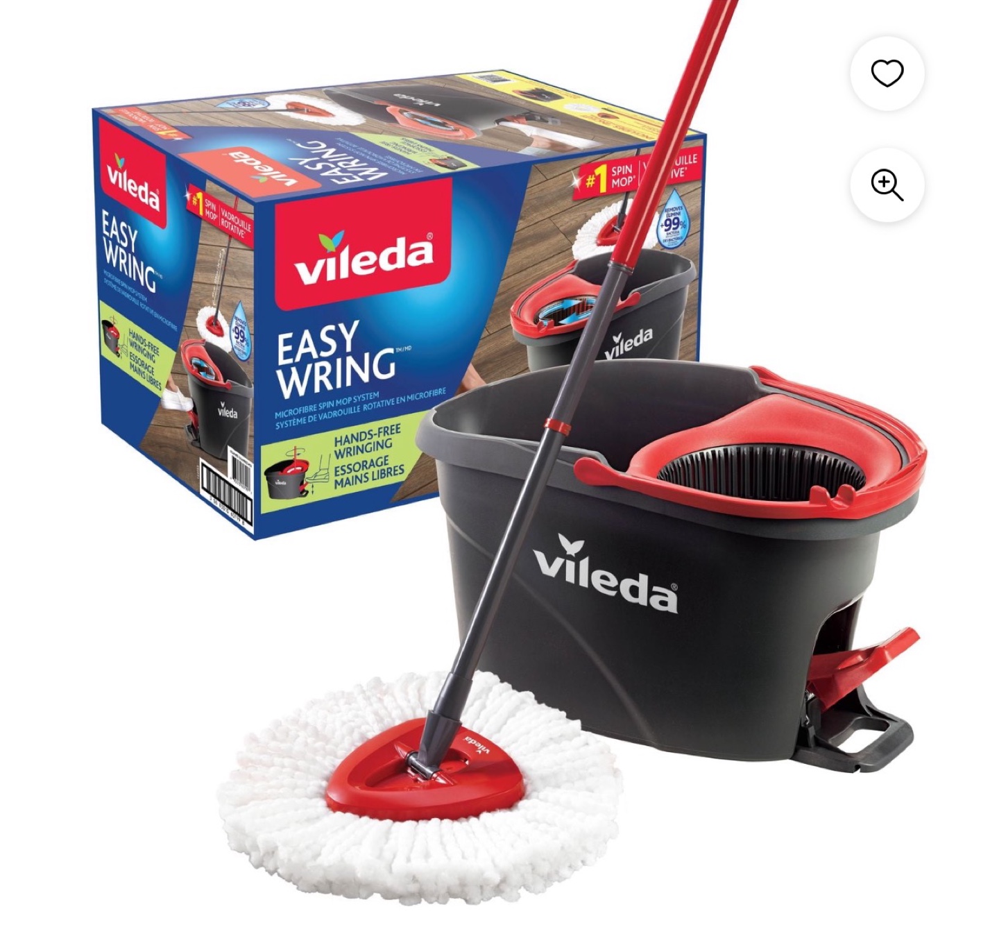 Vileda mop with new Refill