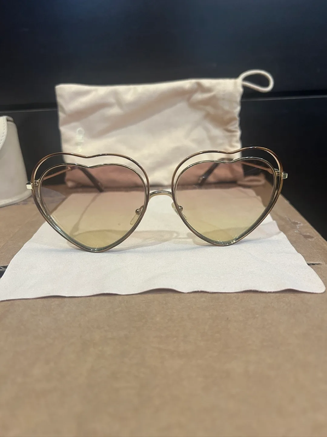 Chloé Heart Shaped Sunglasses image indicator(4)