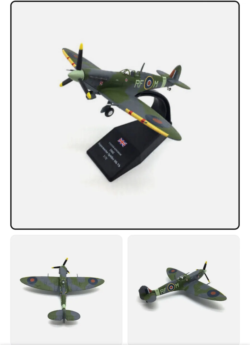 1:72 Scale Supermarine Spitfire Model image indicator(2)