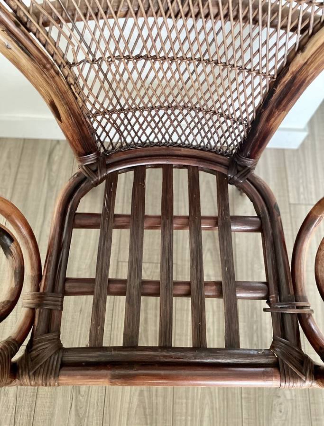 Vintage Rattan Chair - photo 5