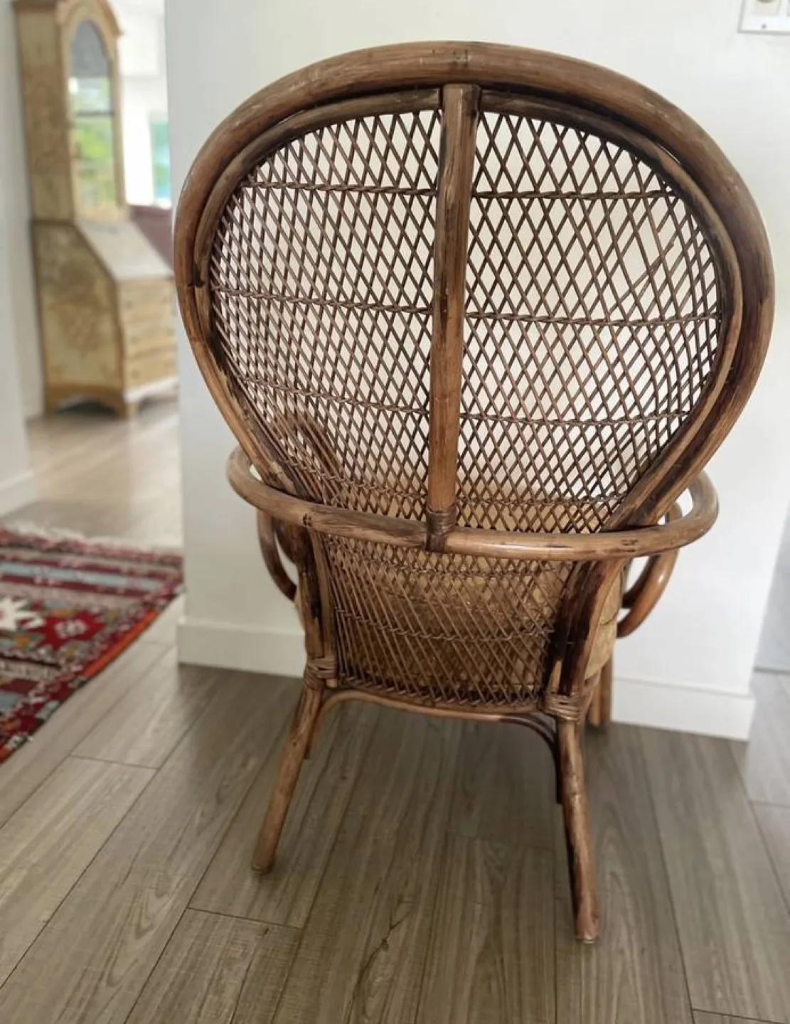 Vintage Rattan Chair image indicator(2)