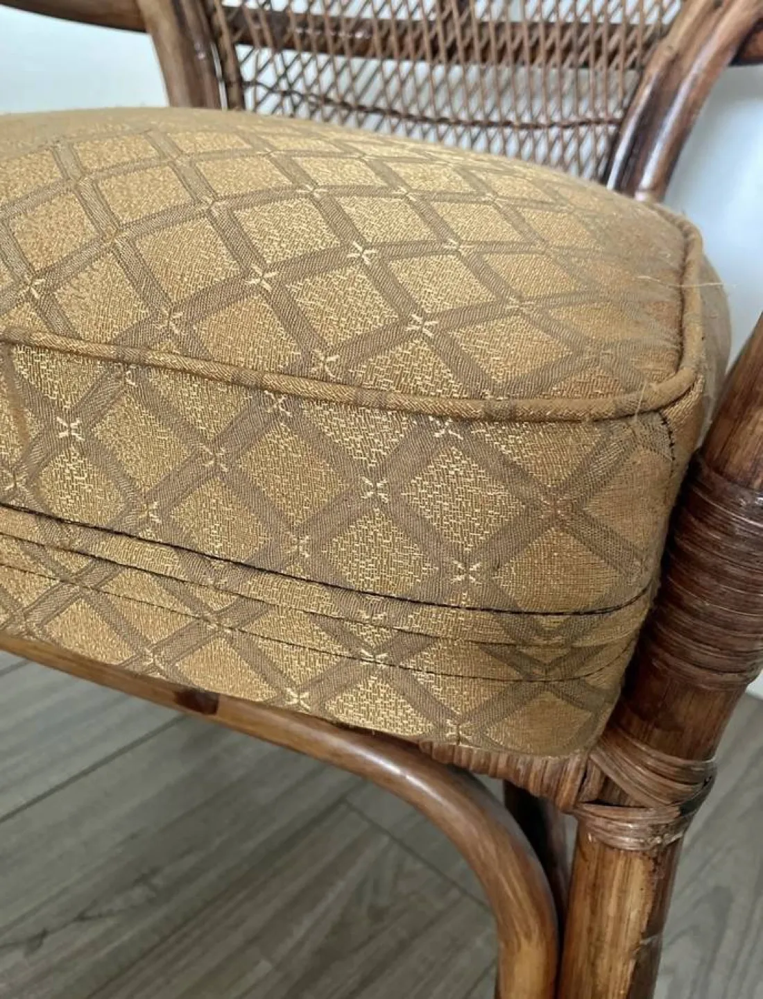 Vintage Rattan Chair image indicator(6)