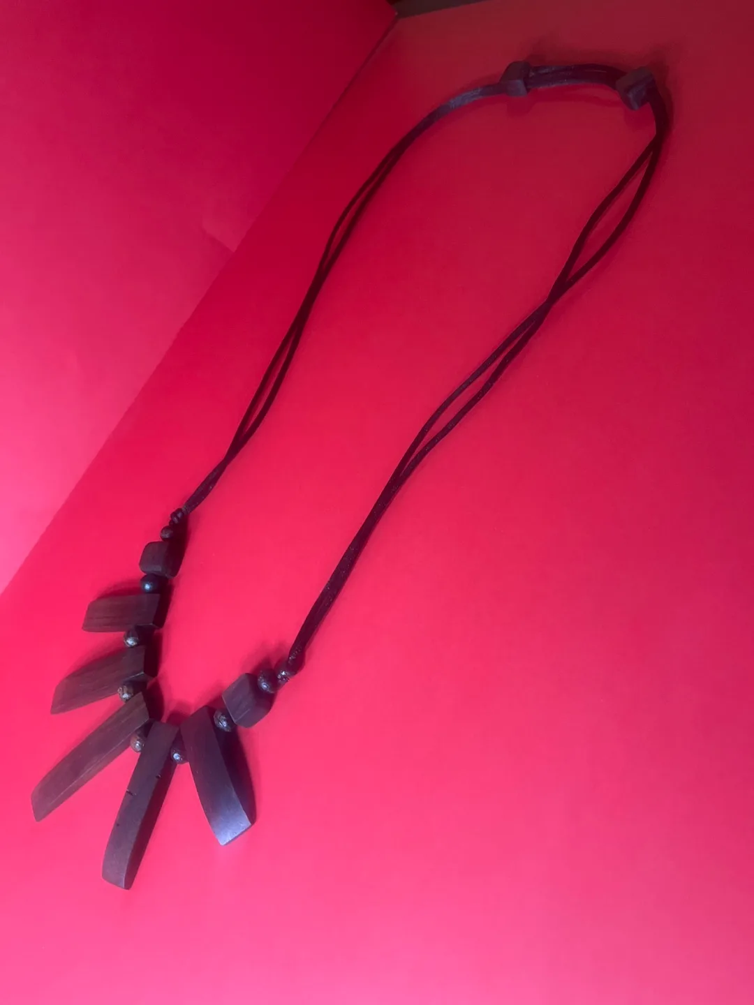 Wooden Statement Necklace image indicator(4)