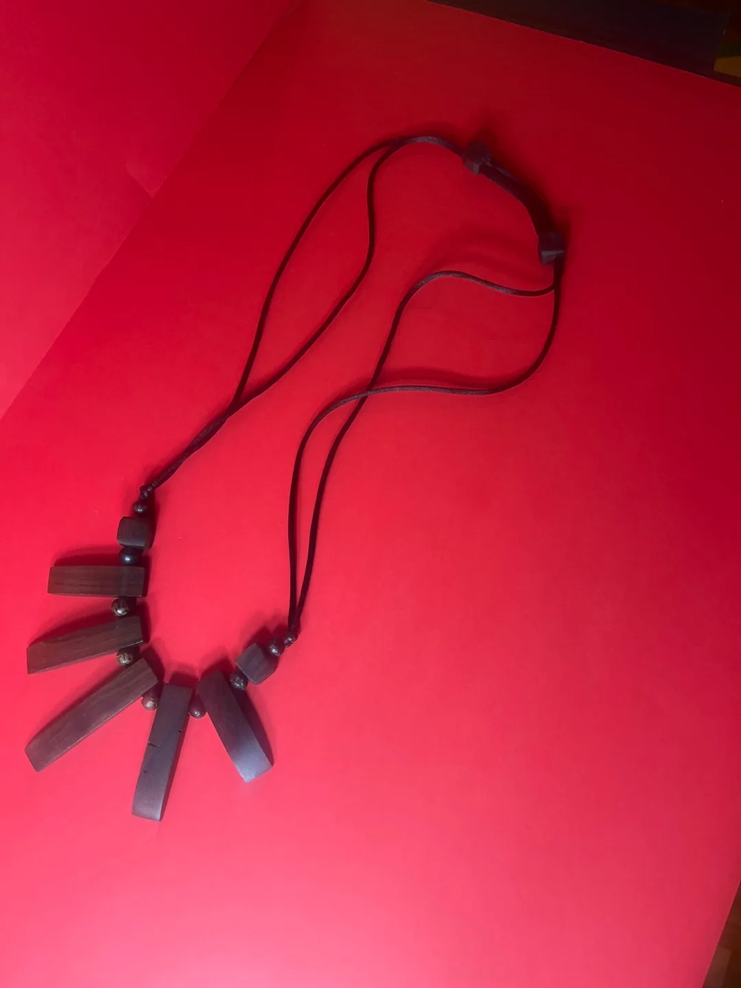 Wooden Statement Necklace image indicator(3)