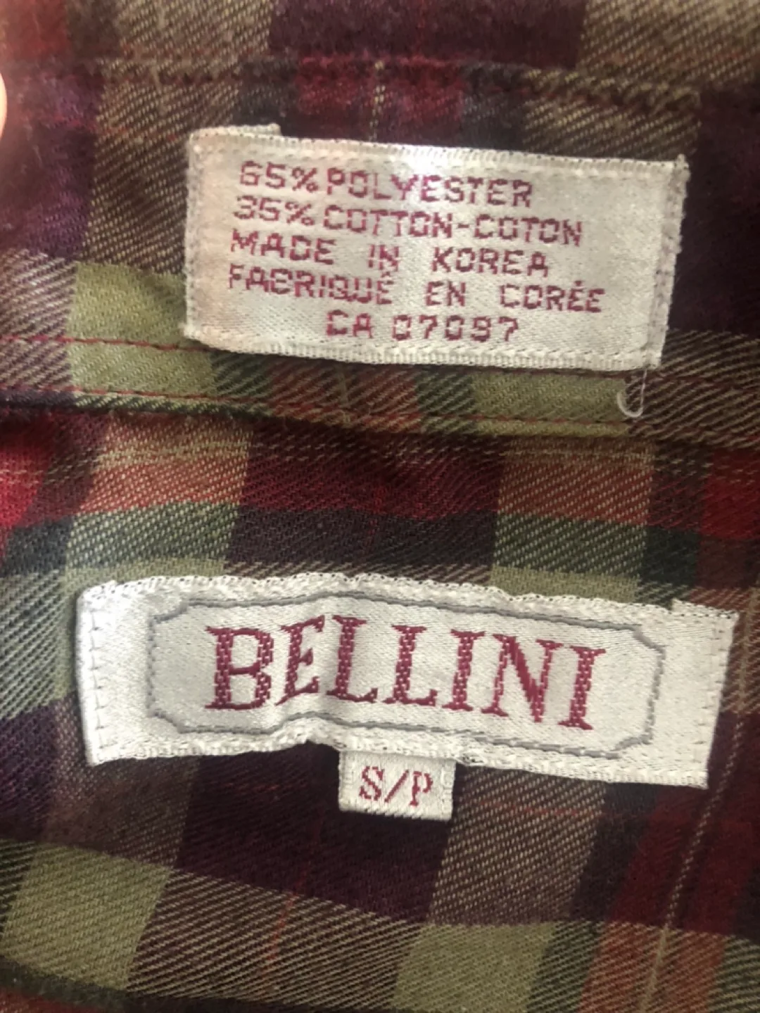S- Bellini Plaid Button-Up Shirt image indicator(2)